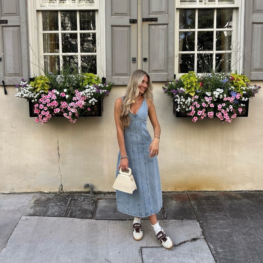Denim dress